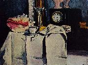Paul Cezanne The Black Marble Clock USA oil painting artist